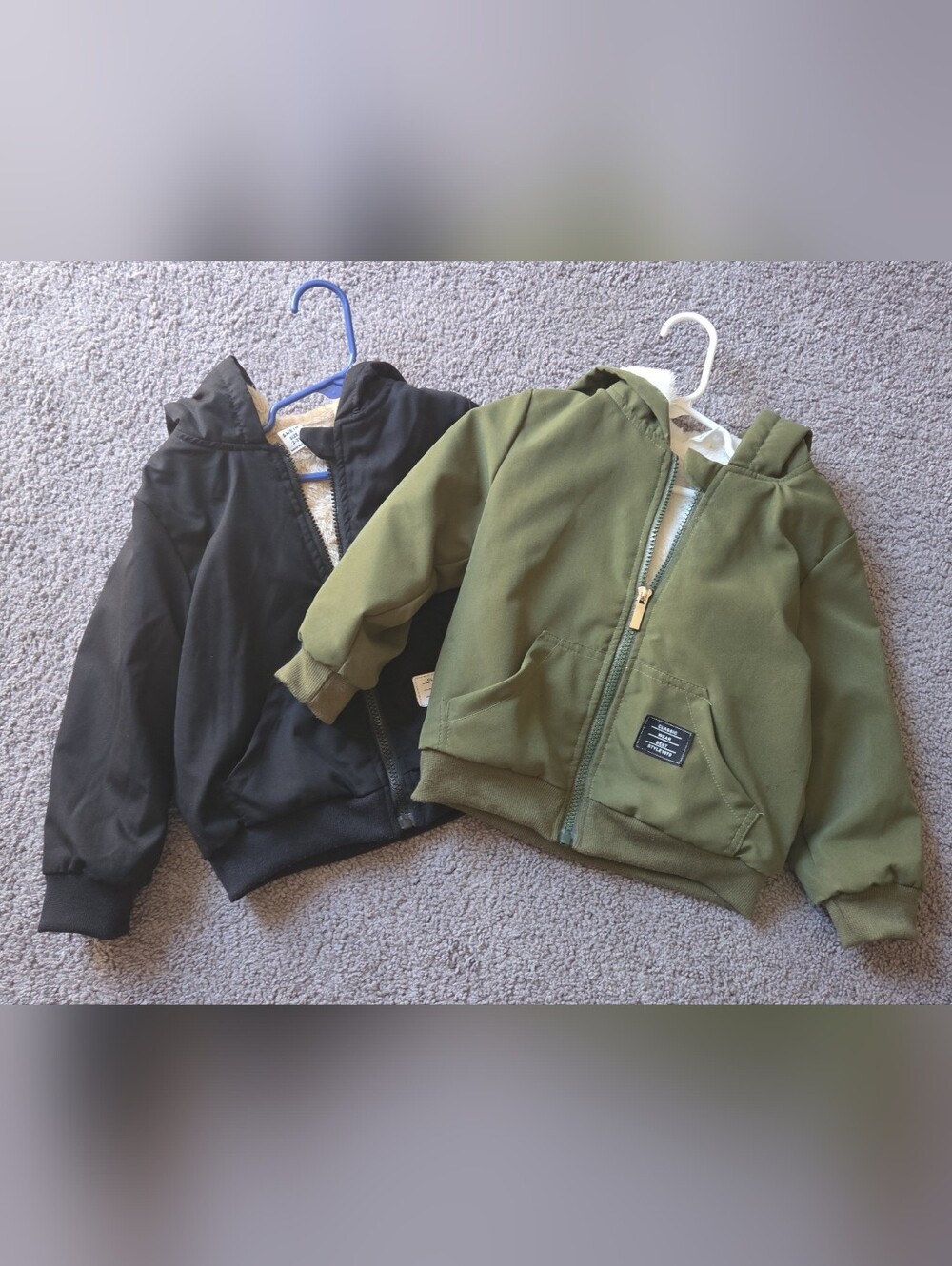 2 Toddlers Lightweight Jackets